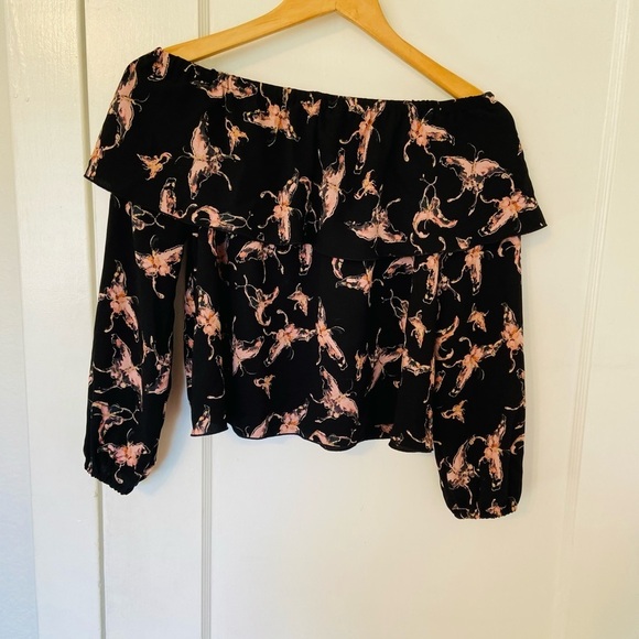 Wilfred Aritzia Morel Butterfly Off the Shoulder Top Size XS - Picture 8 of 10